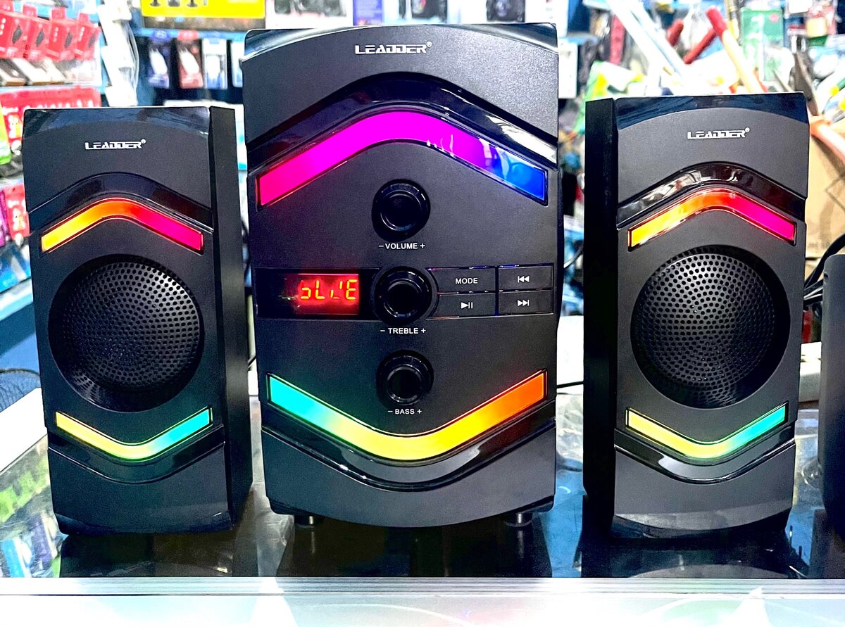 Leader Chaine Hi Fi - Bluetooth Noir