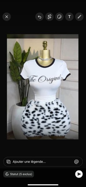 T-shirt "The Original" Femme
