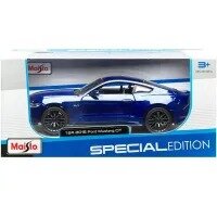 2015 Ford Mustang GT 5.0 Blue Metallic 1/24 Diecast Car Model by Maisto