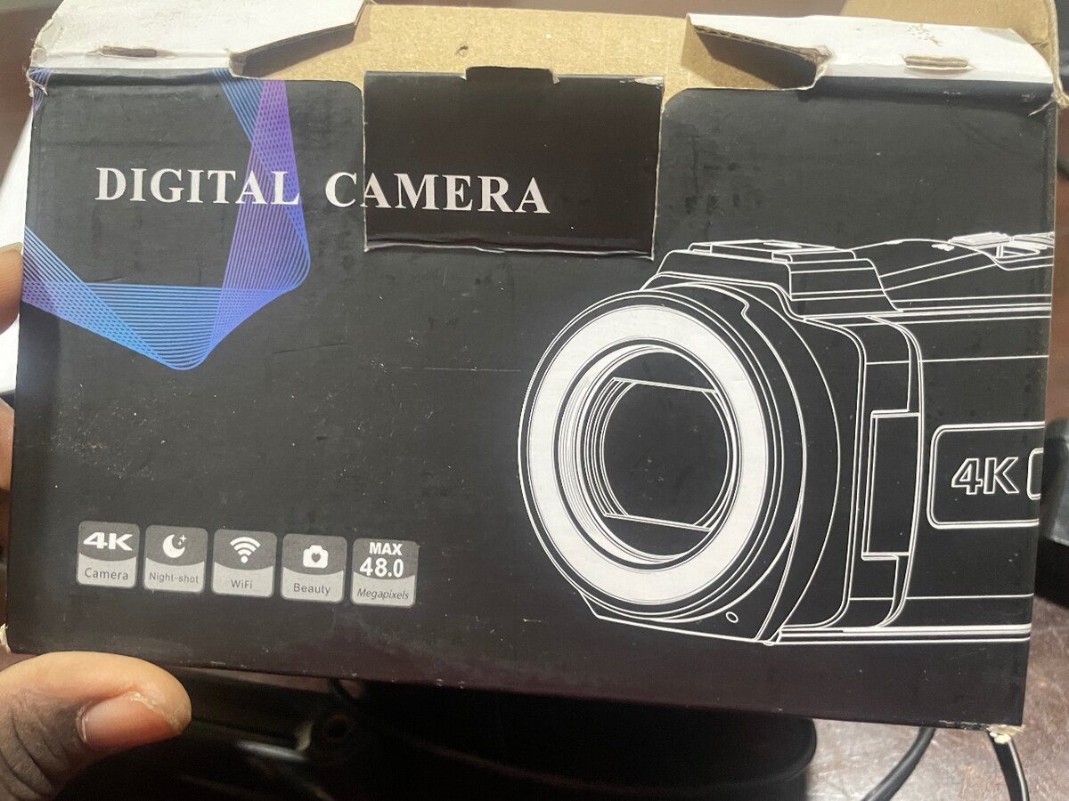 4k Digital camcorder and photo recorder