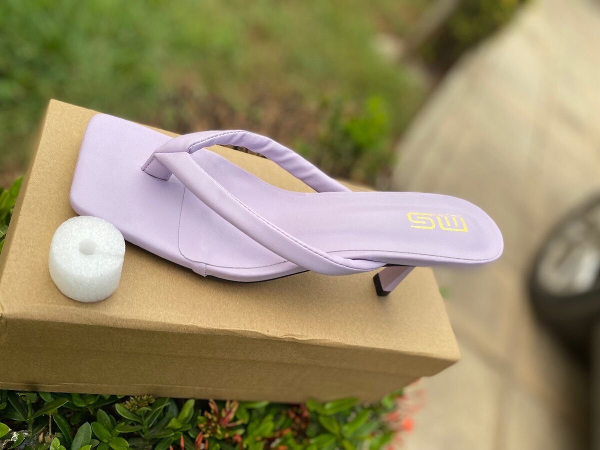 Sleek ladies high heels sandals