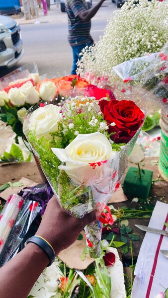 Bouquet de rose (3 roses)