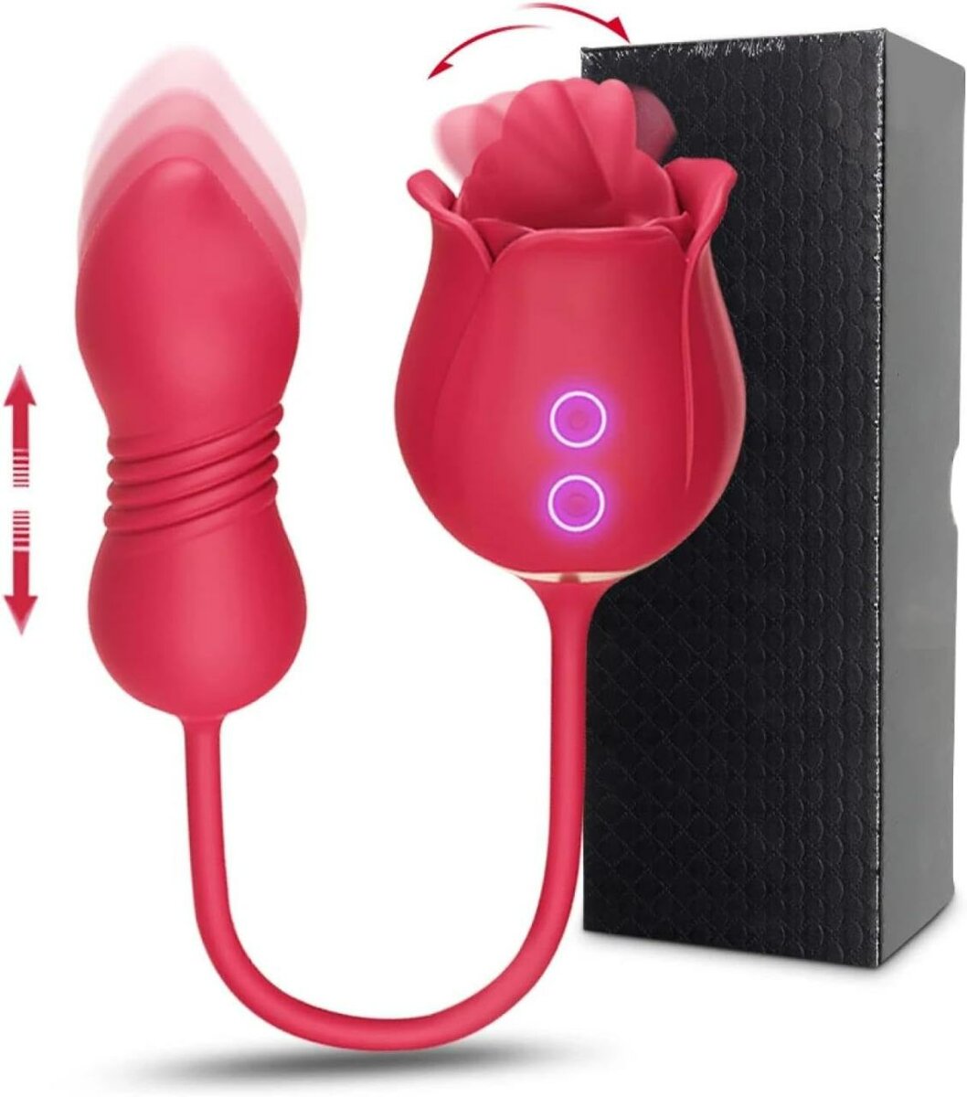 Vibromasseur Rose Intense