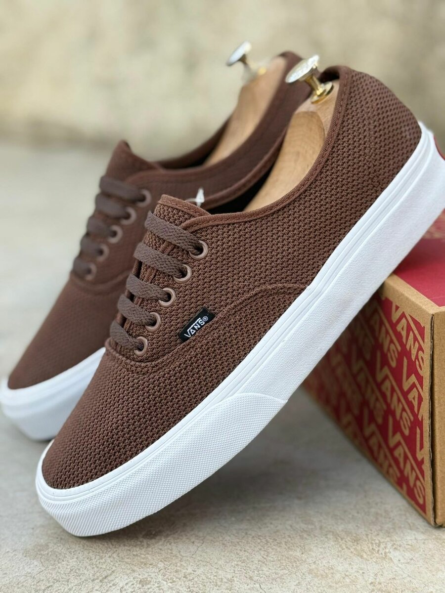 Baskets Vans marron homme