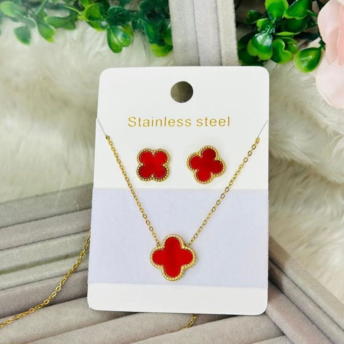 Ensemble Bijoux en Acier Inoxydable