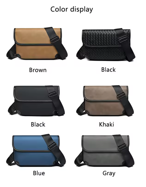 Sac unisexe à bandoulière