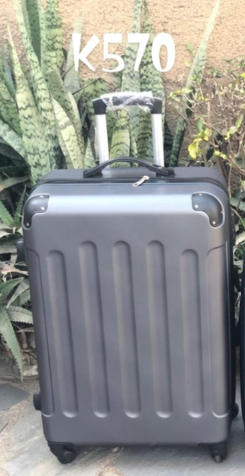 Large dark grey travel bag