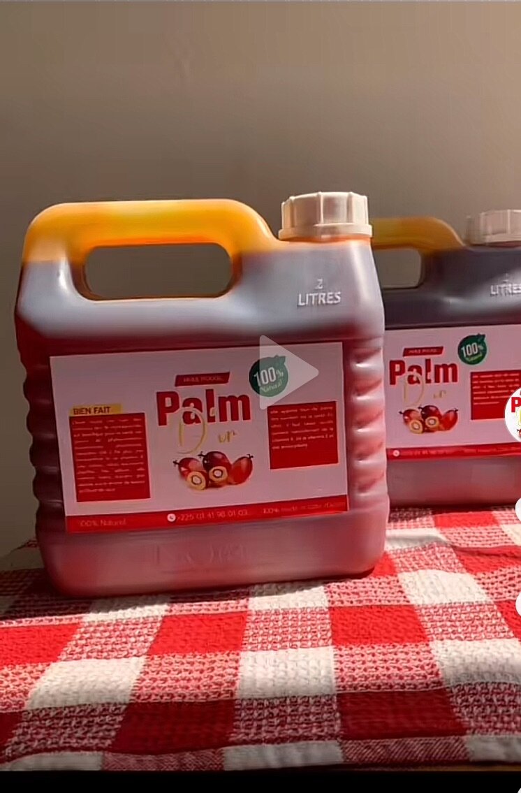 Huile de Palme 100% Pure