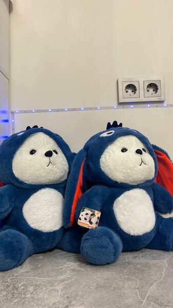 Мягкие плюшевые мишки