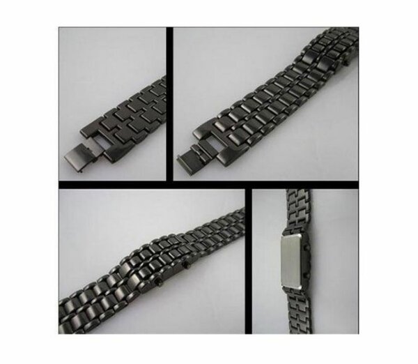 Montre LED Bracelet Métal