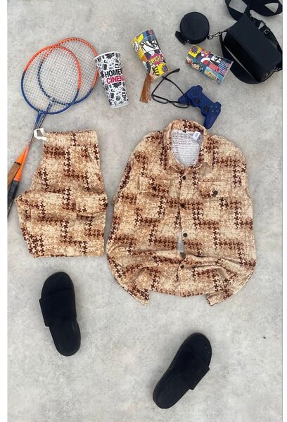 Pyjama à carreaux homme