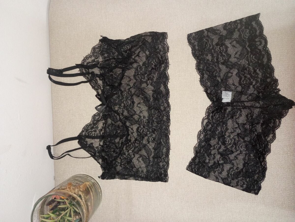 Ensemble lingerie dentelle sexy