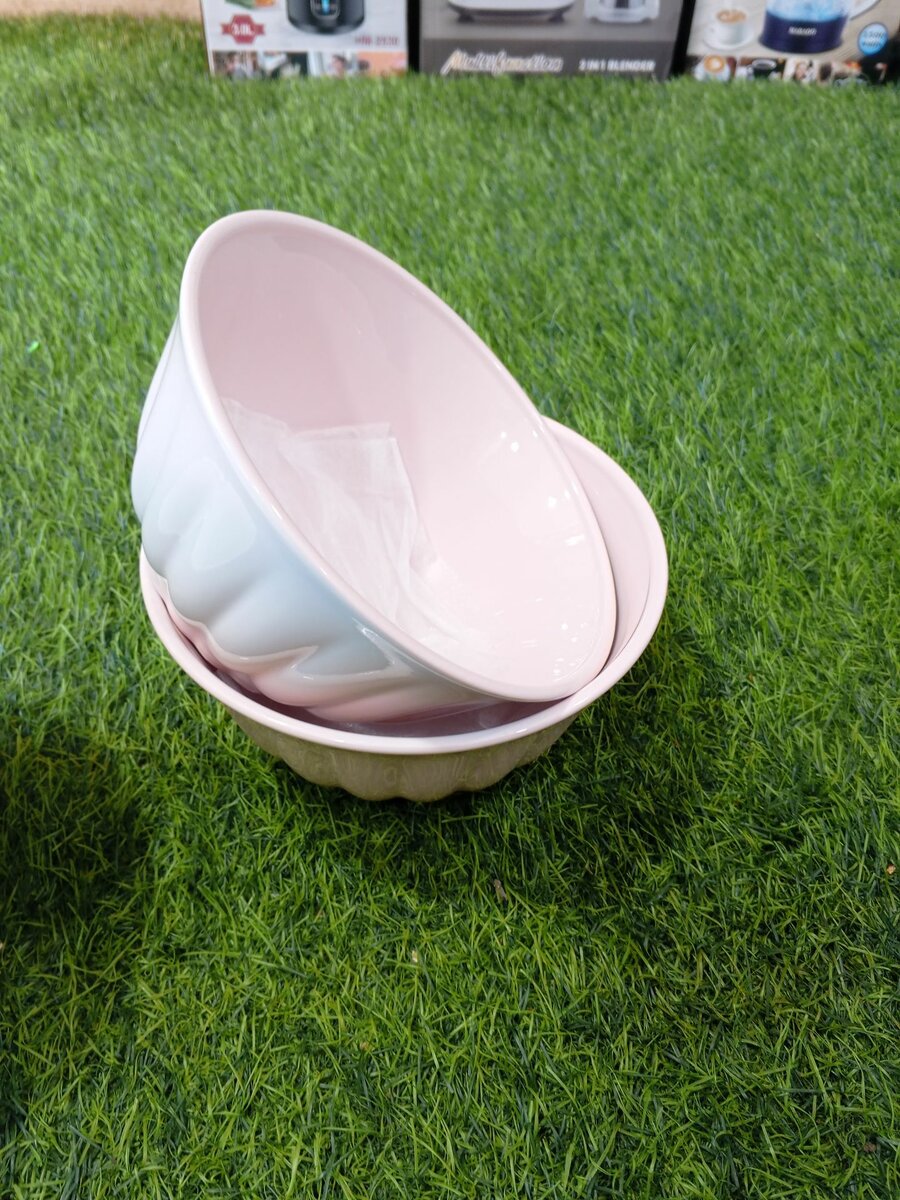 2 pieces ceramic bowl