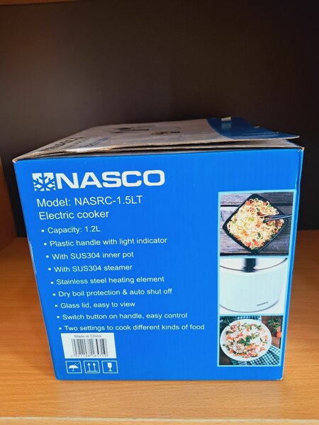 1.2 litre Nasco Electric cooker