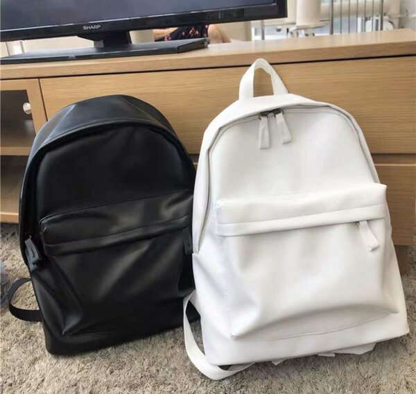 Sac à dos tendance noir et blanc