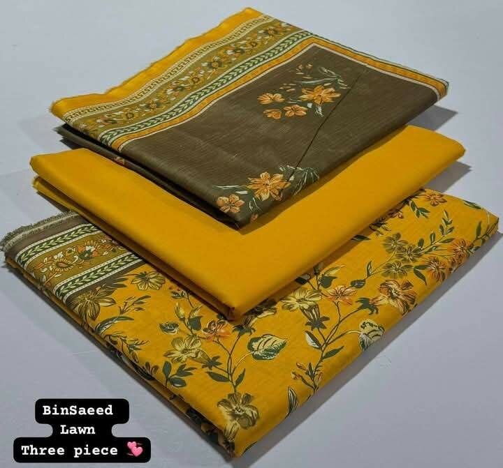 Bin saeed printed lawn