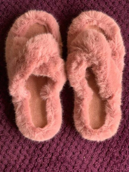 Fuzzy slippers