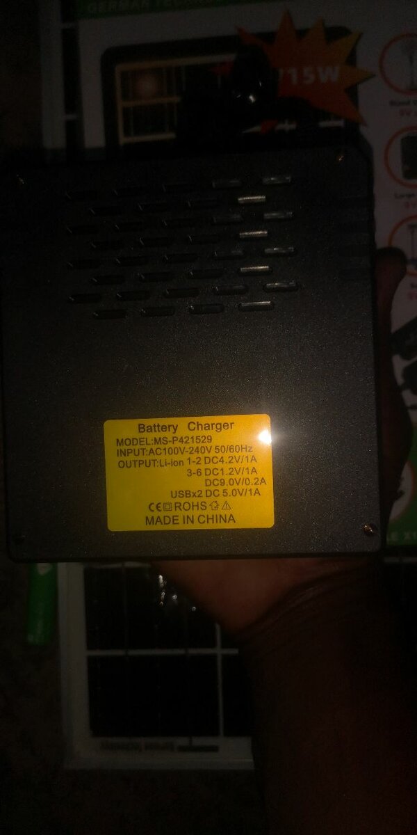 Lithium battery charger