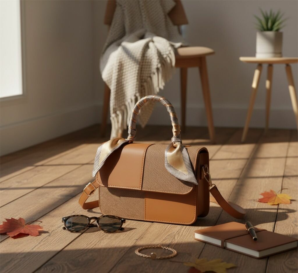 Sac à main en cuir élégant