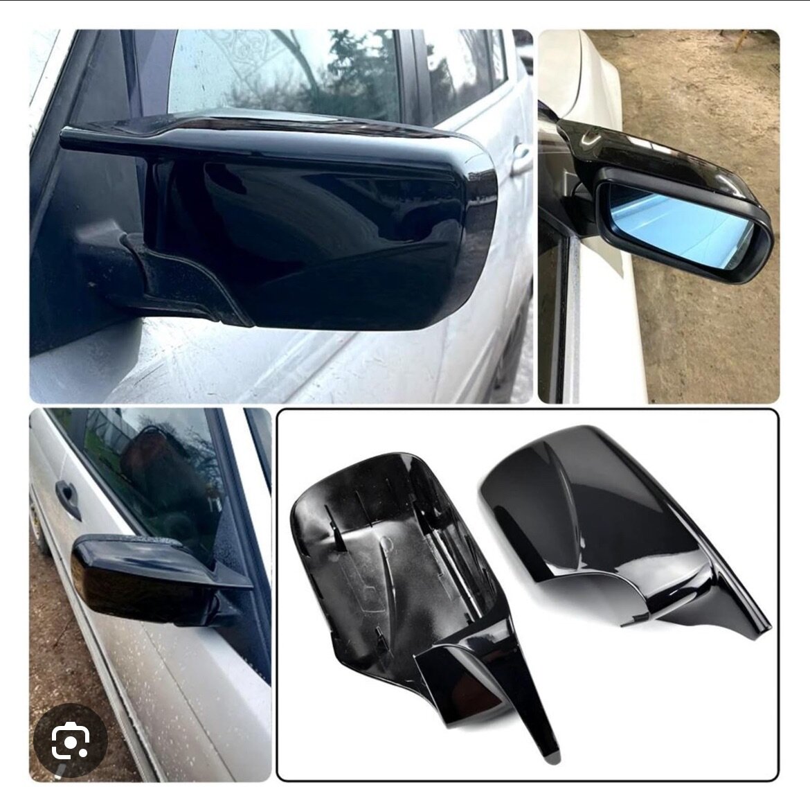 Cache rétroviseur BMW E46