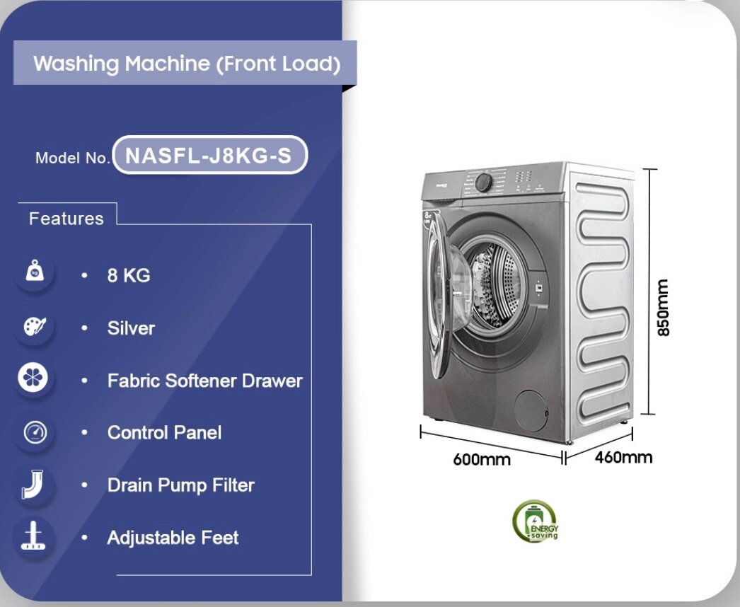 Nasco 8KG washing machine