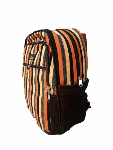 Handmade Smock Woven Backpack