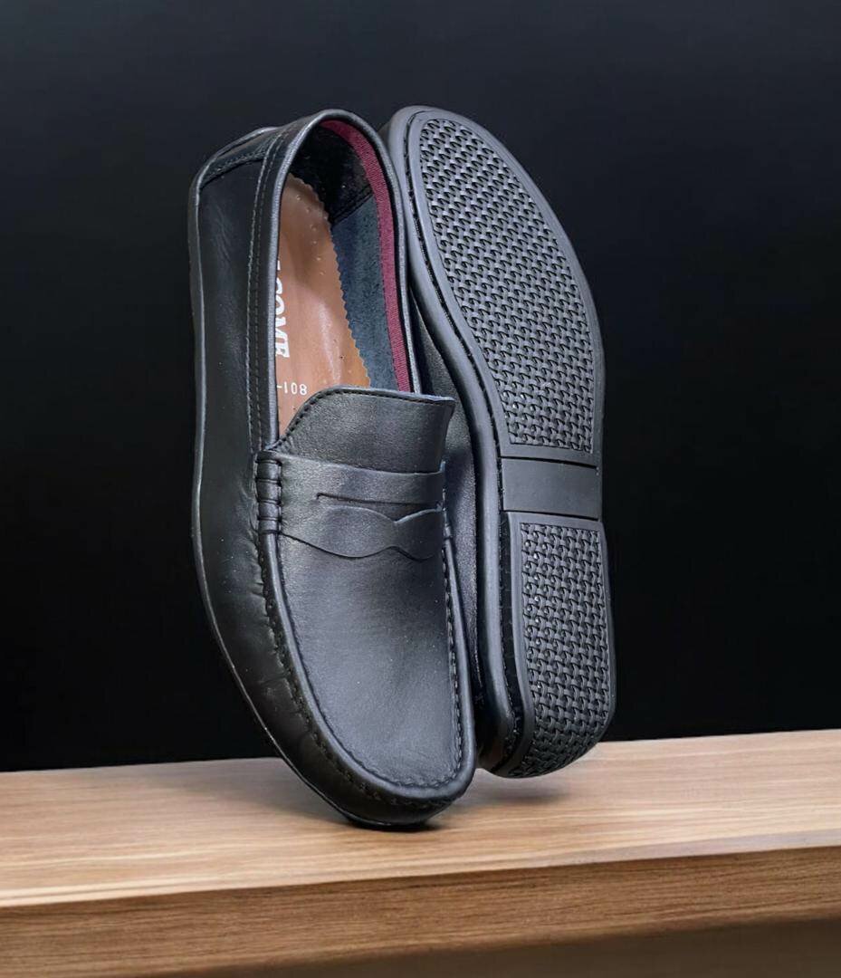 Mocassins en cuir élégants