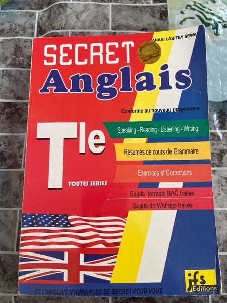 Livre Secret Anglais Tle