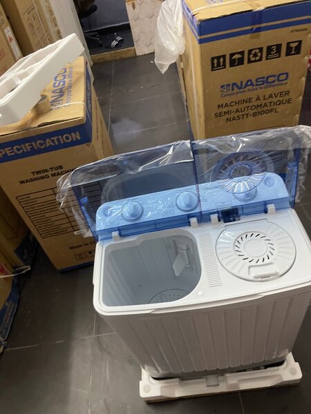 Lave-linge semi-automatique twin tub