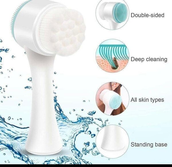 Brosse Nettoyante Visage 2-en-1
