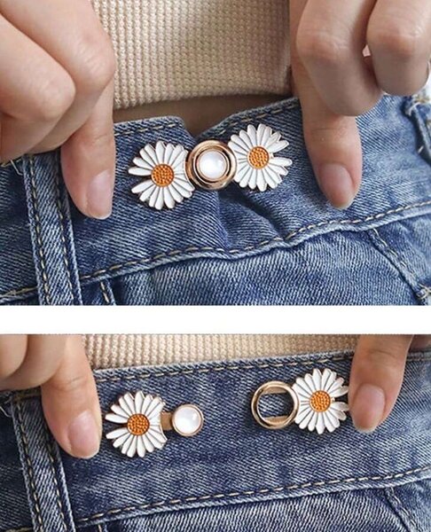 Boutons réglables marguerites