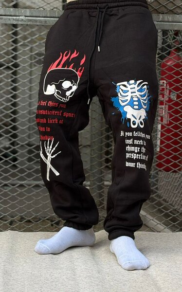 Pantalons de jogging imprimés tendance