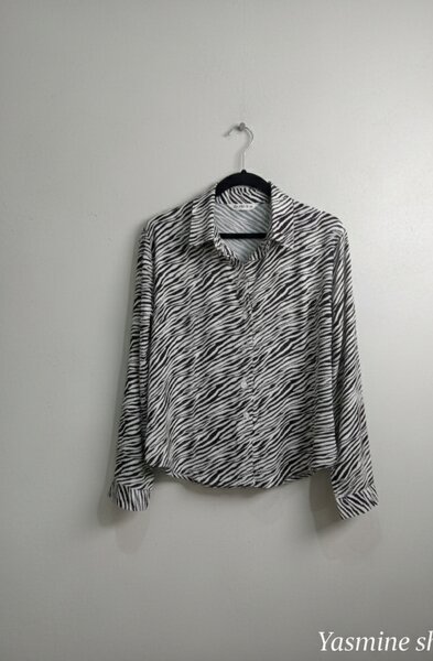 Chemisier imprimé zèbre femme