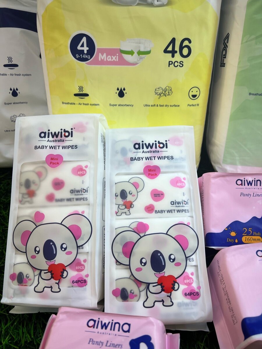 Aiwibi  Lingettes Bébé Douces