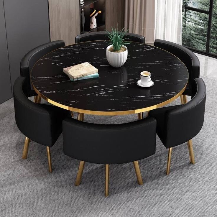 Table à manger moderne rond