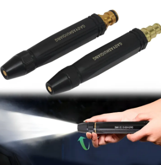 Adjustable Car Wash Water High Pressure Metal Car Wash Straight Nozzle Washer Sprinkler for Car Washing Tool