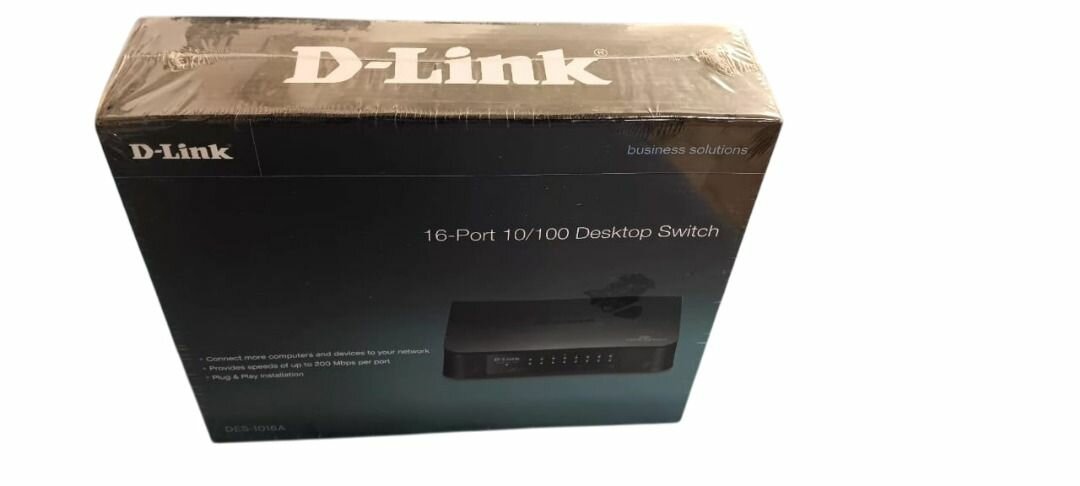 D-Link 16-Port Desktop Switch