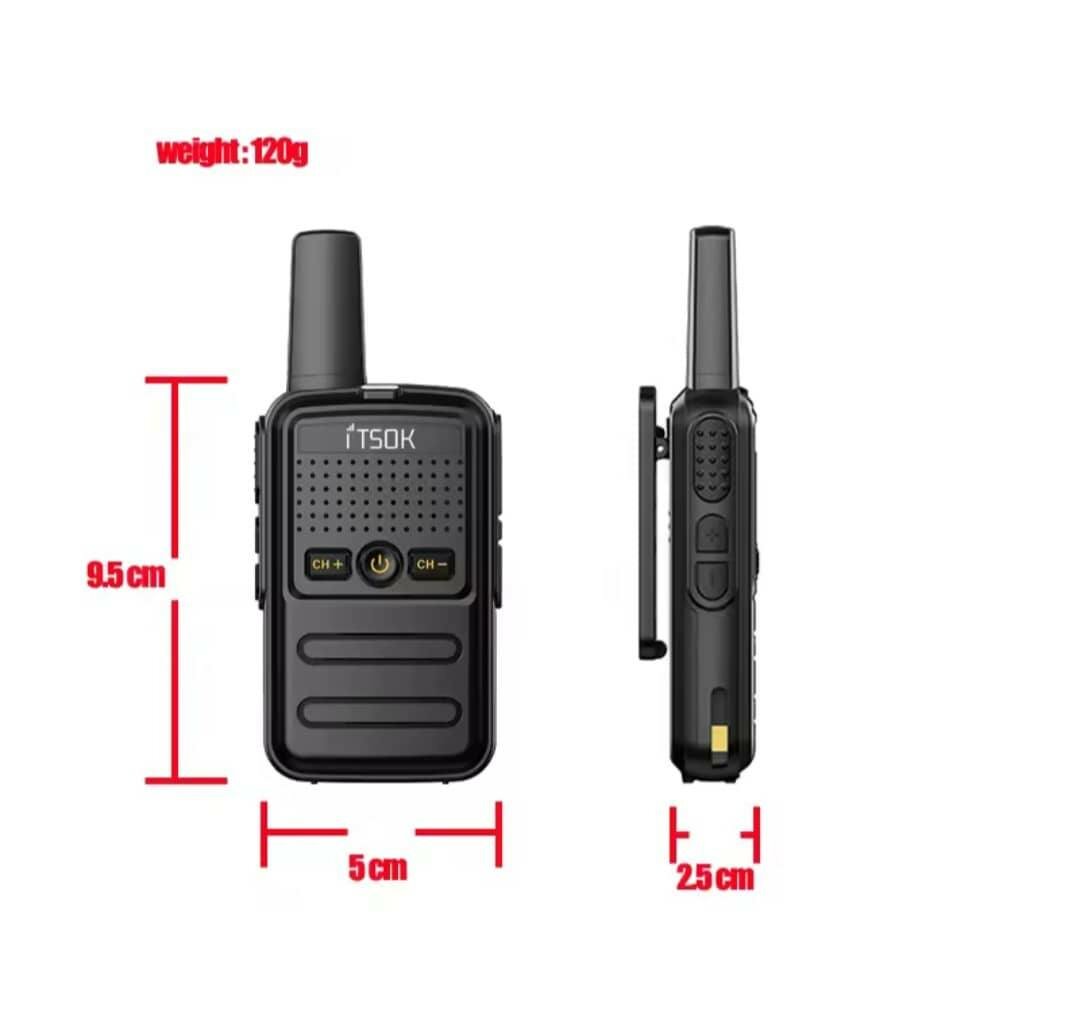 Talkie-Walkie Radio bidirectionnelle, Mini émetteur-récepteu
