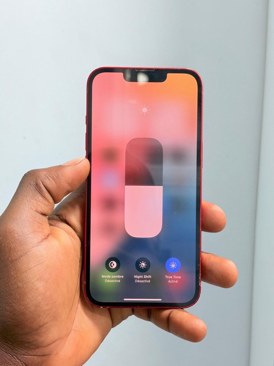 iPhone rouge haute performance