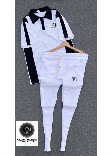 Ensemble de jogging blanc