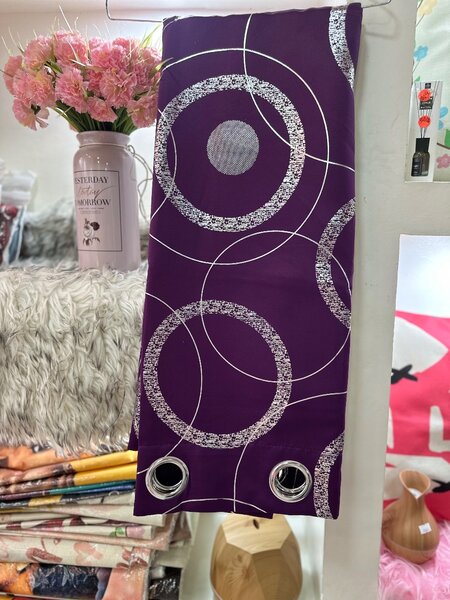 Rideaux occultant violet