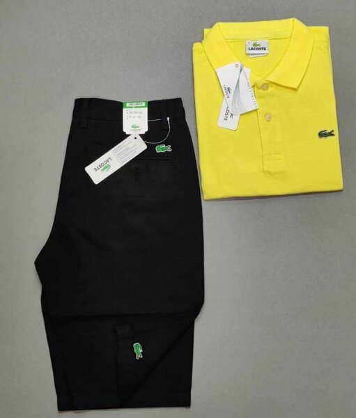 Polo Lacoste jaune classique