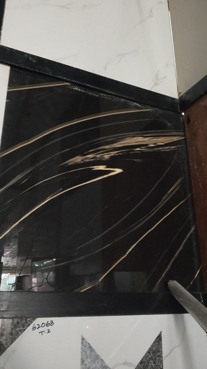 Black tiles