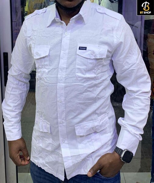 Chemise Homme Style Militaire