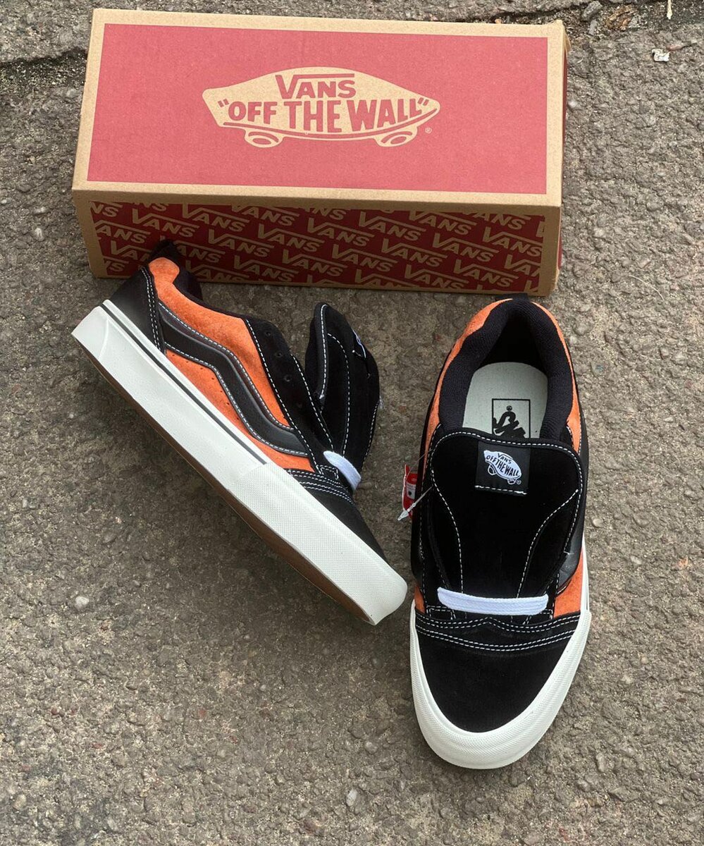 Vans Sneakers Noir et Orange