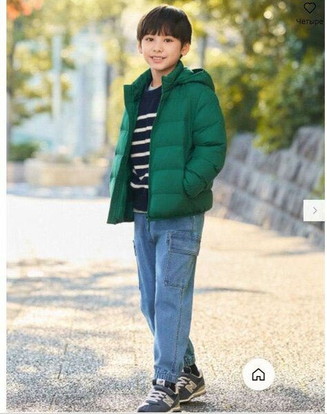 Uniqlo детская деми куртка уни