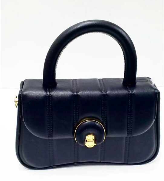 Small black handbag