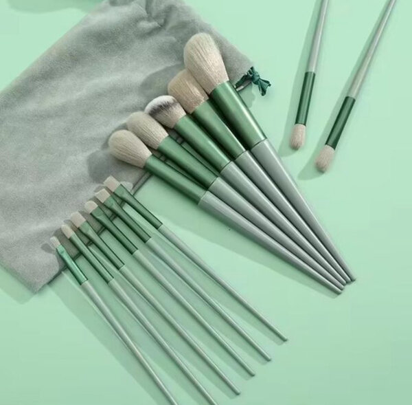 13 Pinceaux maquillage