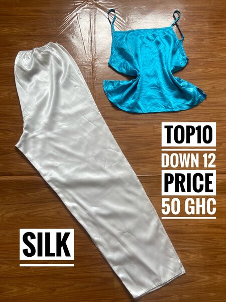 Silk nightwear