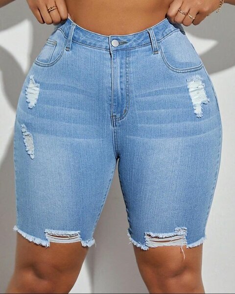 Thrift Skinny Shorts